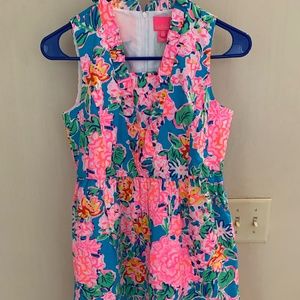 Lilly Pulitzer Girls Tersa Dress Size 14 New Without Tags